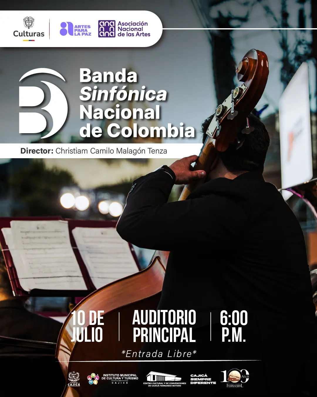 Banda Sinfónica Nacional de Colombia en Concierto