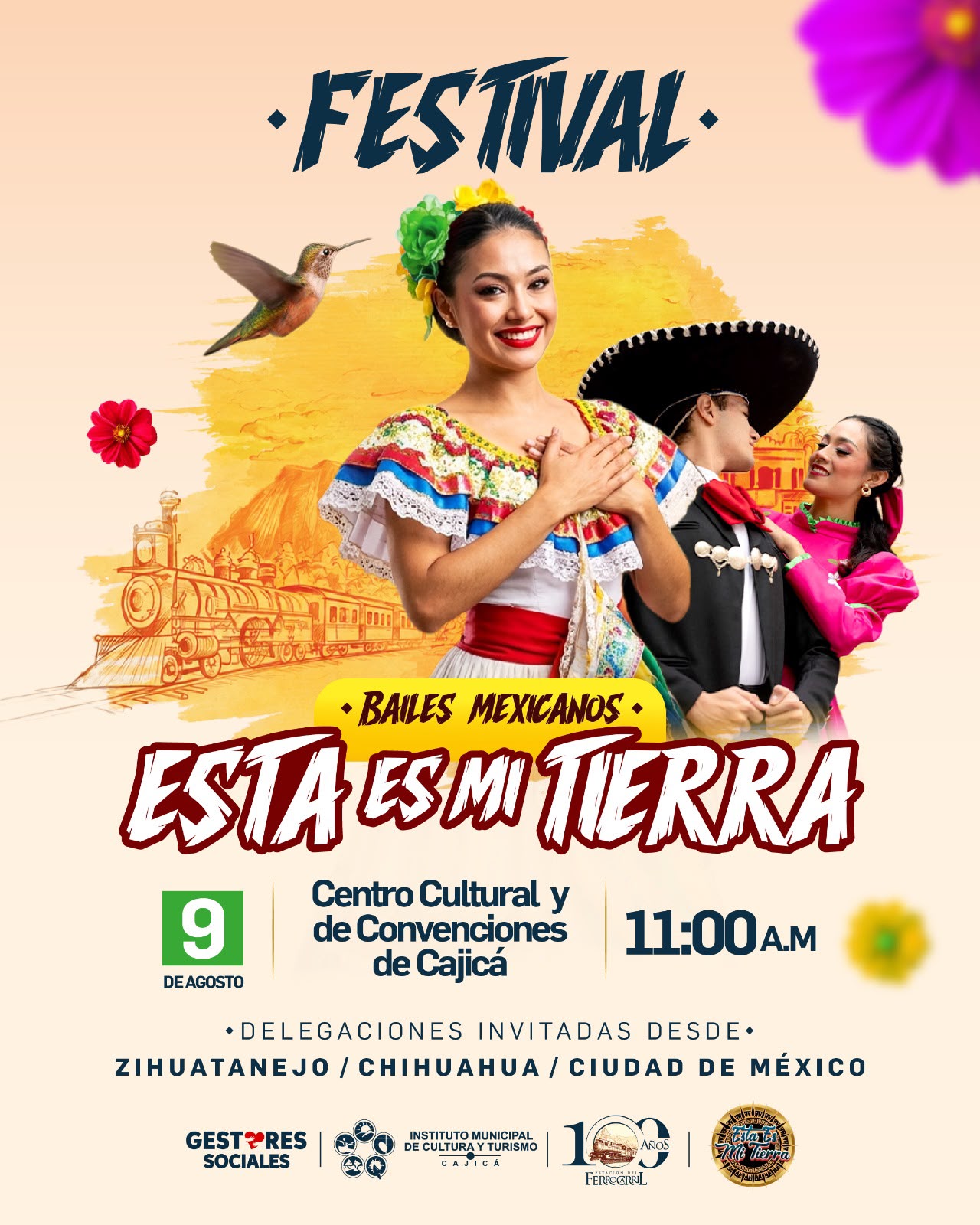 BAILES MEXICANO ESTA ES MI TIERRA Y CONVERSATORIO DÍA DE MUERTOS