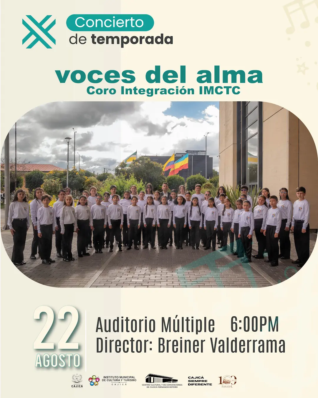 Voces del Alma: Coro Integración IMCTC - Dir. Breiner Valderrama