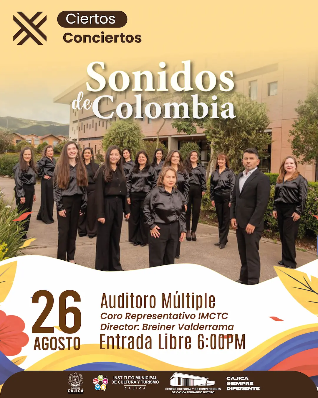 Sonidos de Colombia: Coro Representativo IMCTC - Dir. Breiner Valderra