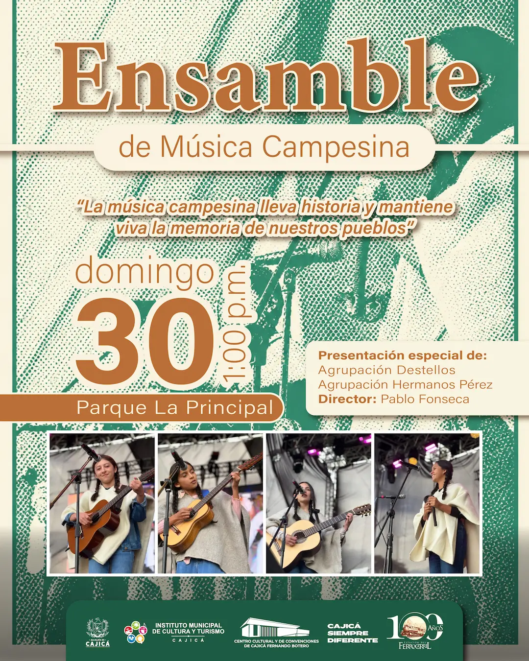 Retreta Artística: Ensamble de Música Campesina - IMCTC