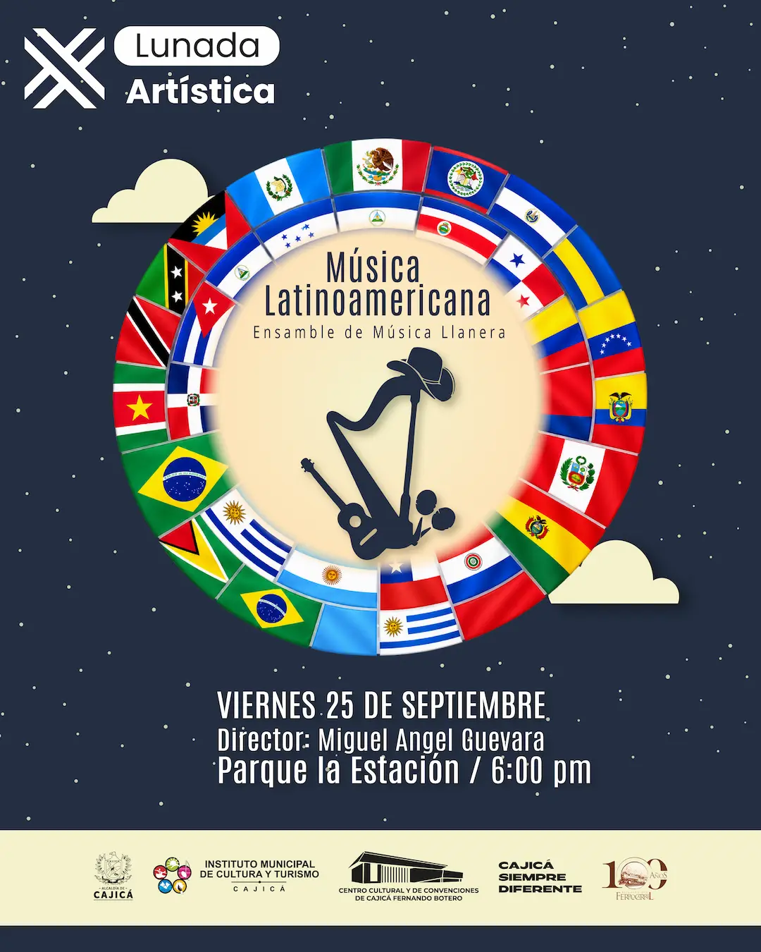Lunada Artística: Música Latinoamericana - Fortaleza Llanera