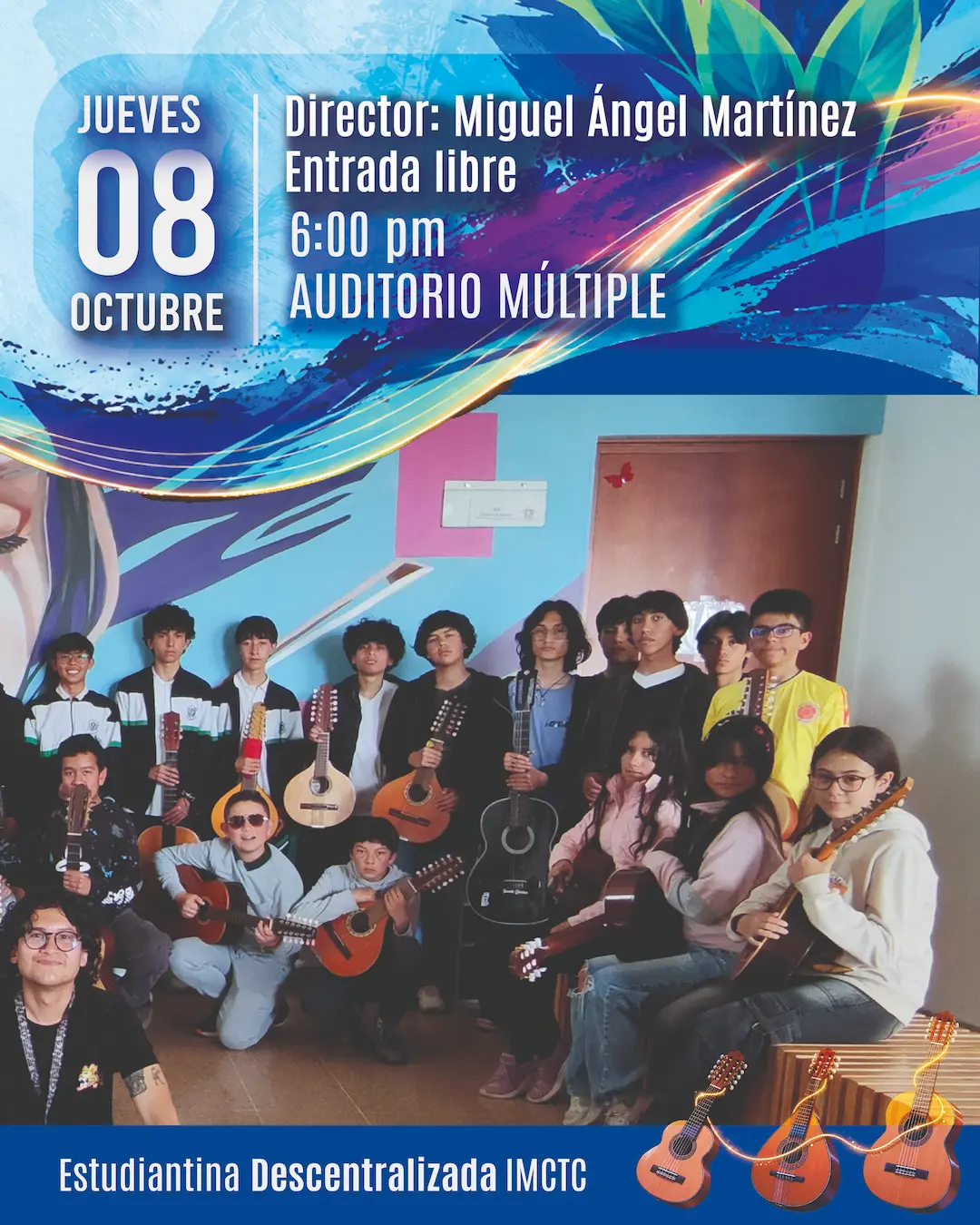 Cultura para Todos: Concierto Una Sola Cuerda - Estudiantina