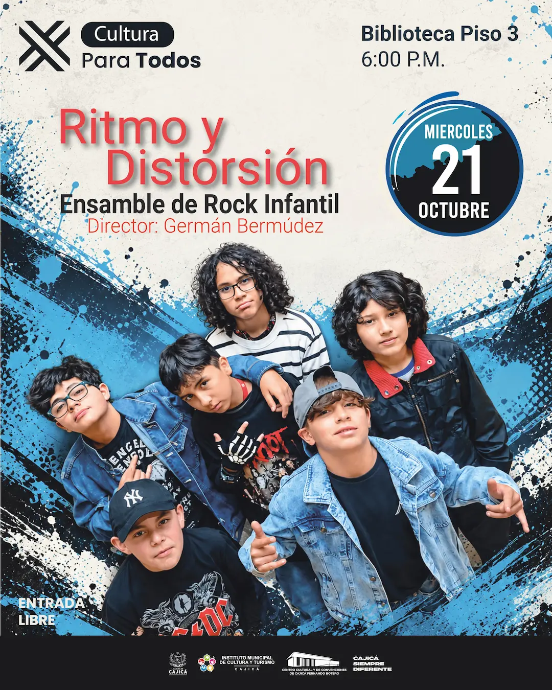 Cultura para Todos: Ritmo y Distorsión - Rock Infantil