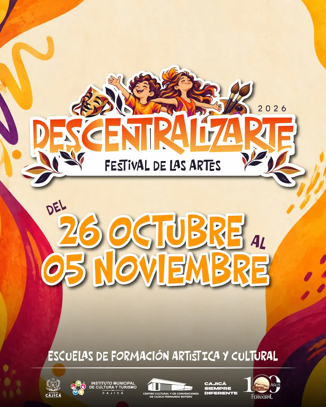 Festival Escolar Descentralizarte 2026 - IMCTC